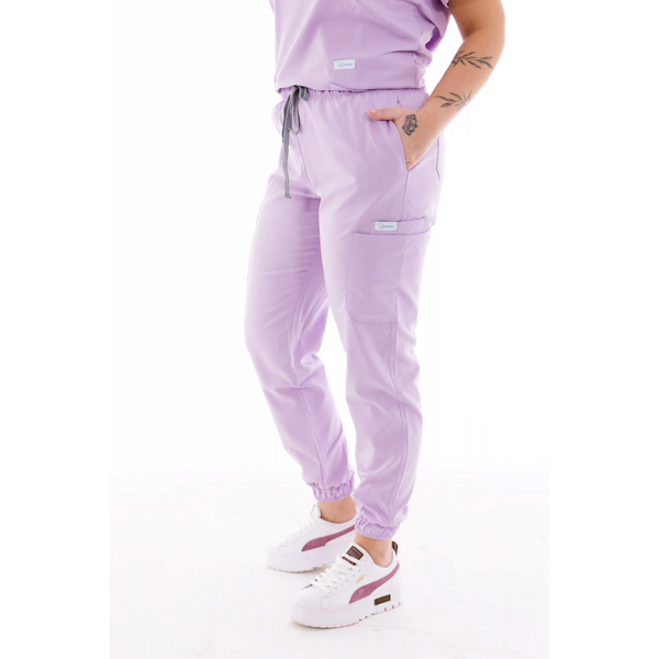 Női egészségügyi munkanadrág Unidress Comfort, levendula akciós termékkép 1