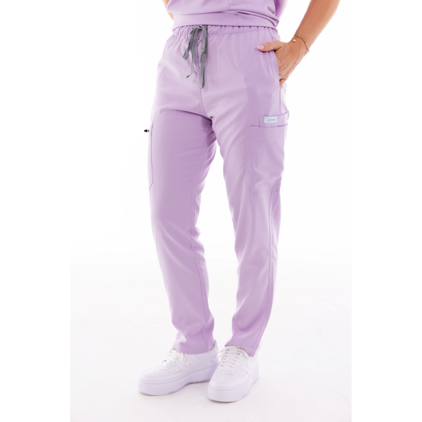 Női egészségügyi munkanadrág Unidress Basic, levendula akciós termékkép 1