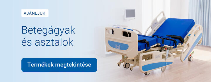 Betegágyak és asztalok