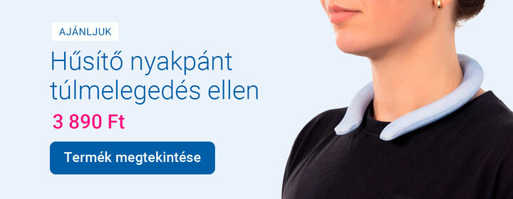 Hűsítő nyakpánt túlmelegedés ellen