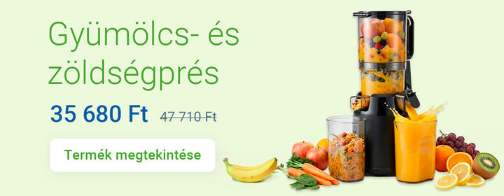 UNIZDRAV gyümölcs- és zöldségprés