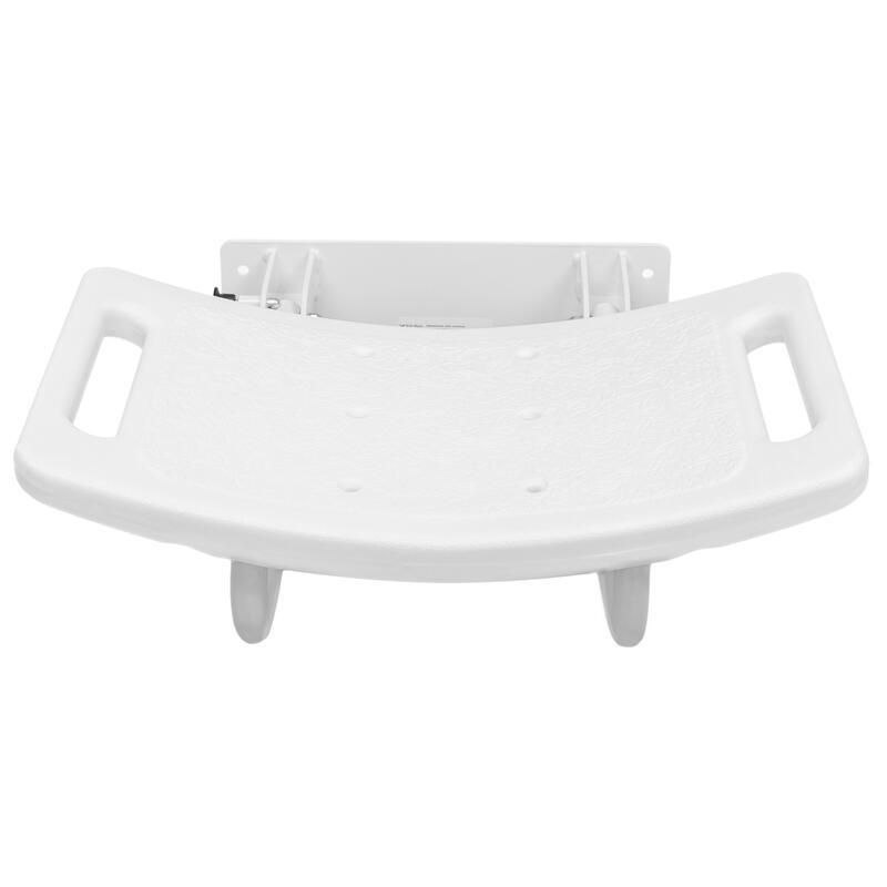 Falra szerelhető, felhajtható tusoló ülőke