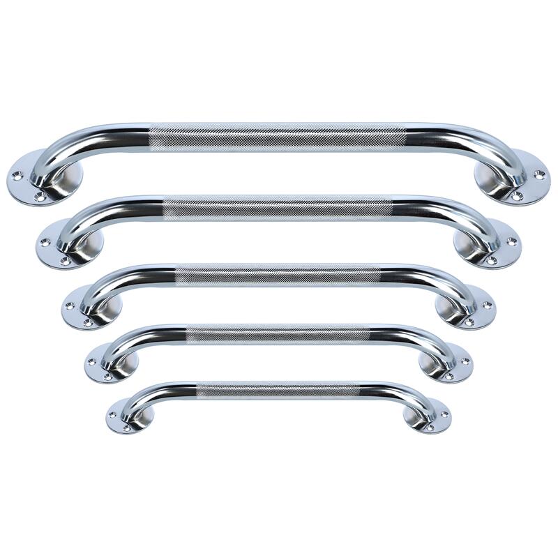 Krómozott fürdőszobai fali kapaszkodó 30-tól 81 cm-ig