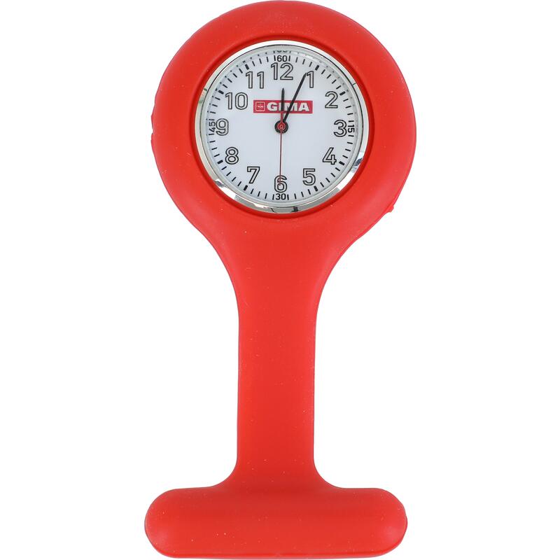 Szilikonos óra, piros