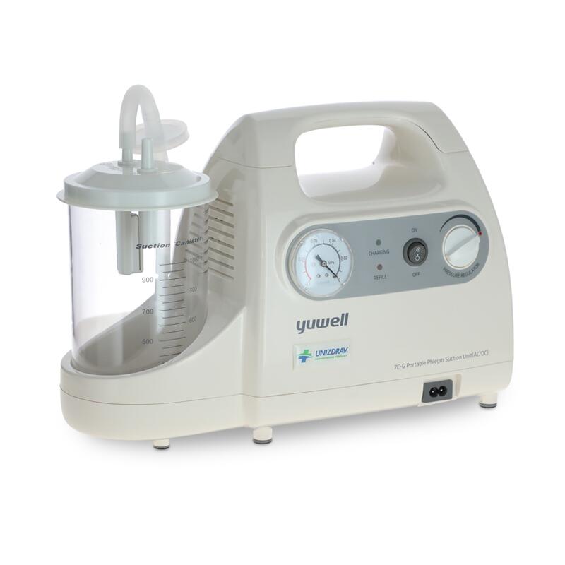 Sebészeti váladékszívó 20 l /perc beépített, tölthető akkumulátorral