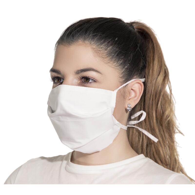 Pamut arcmaszk - hátulkötős