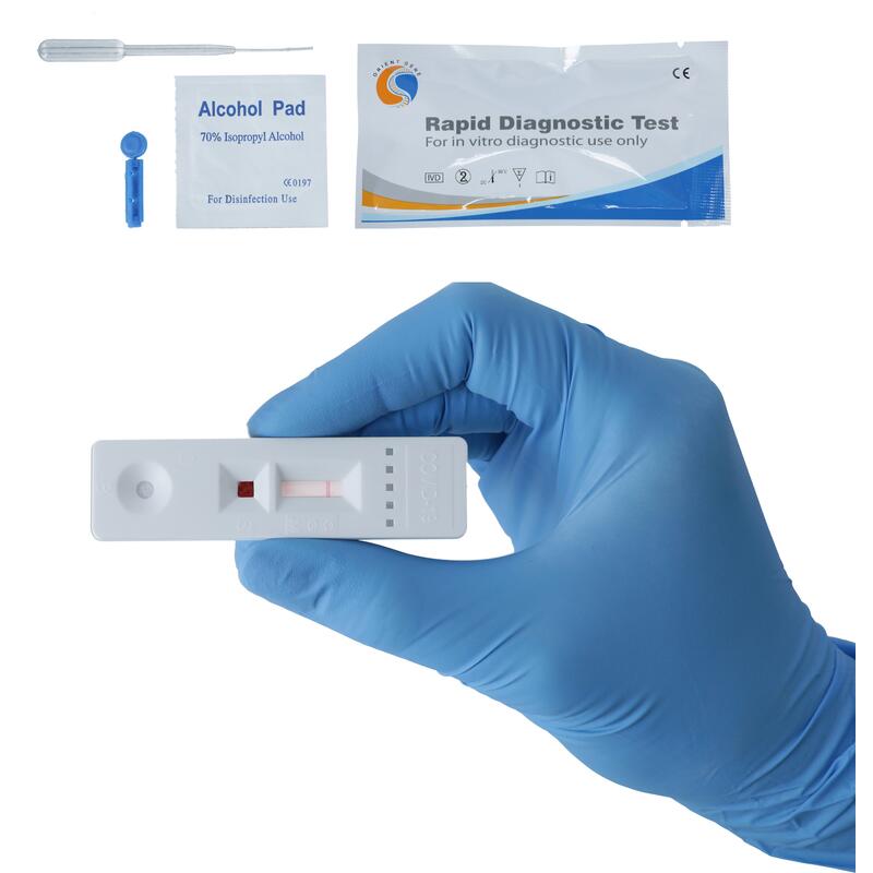 Gyorsteszt COVID-19 ellenanyag, 1 darab, 97,5% -os sikeraránnyal