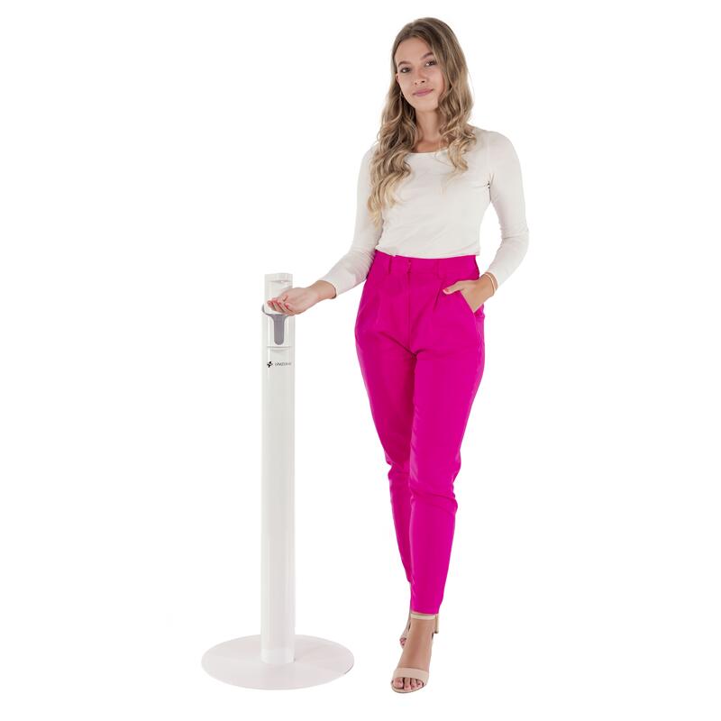 Automata fertőtlenítő adagoló UNIZDRAV állvánnyal, fehér