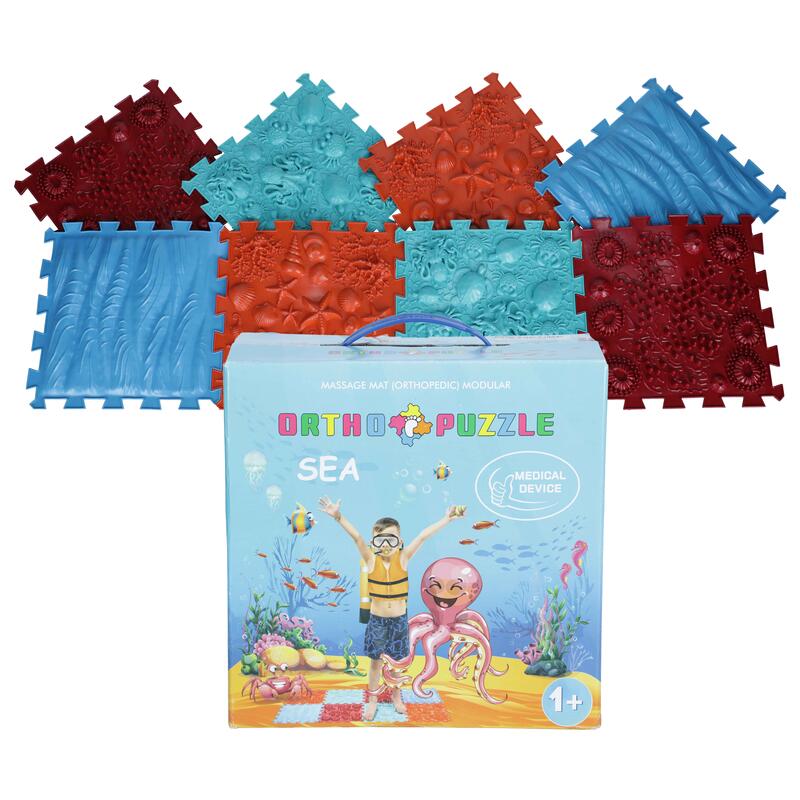 Ortopéd szőnyeg ORTHOPUZZLE Tenger- gyerekeknek 1 éves kortól