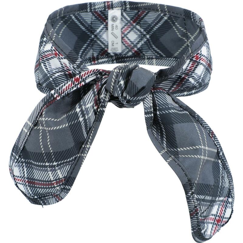 Hűsítő nyakkendő, szürke mintás