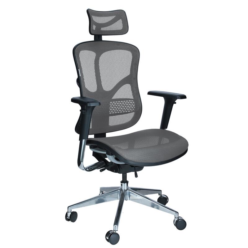 Ergonomikus irodai forgószék Business, szürke