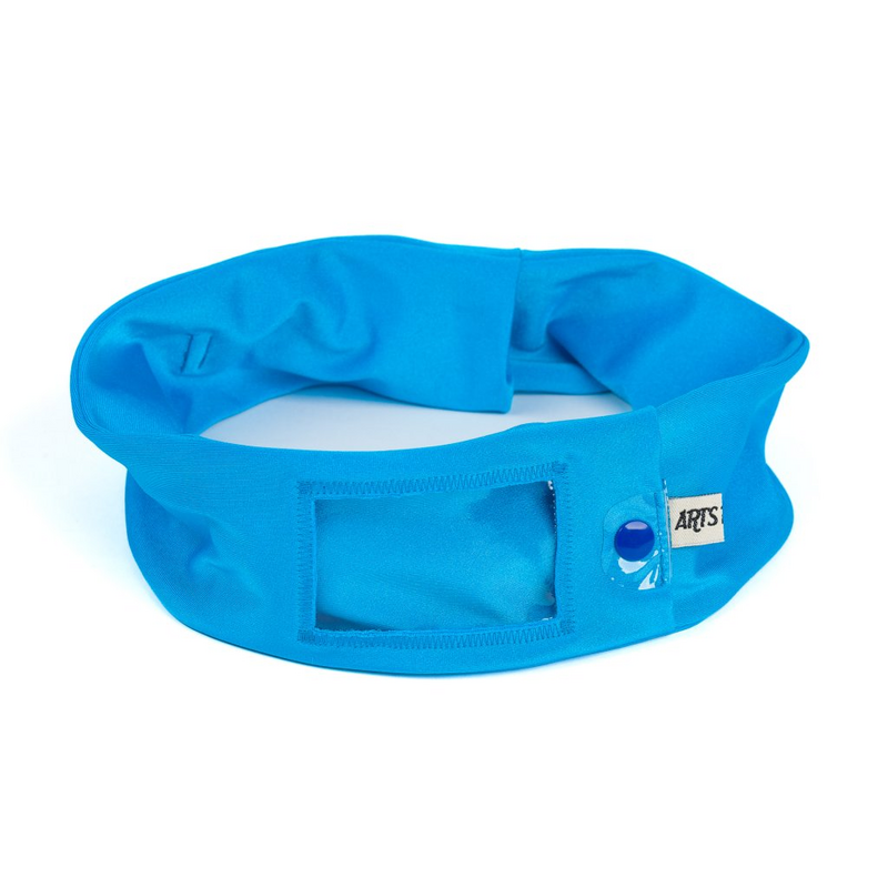 Dia öv inzulinpumpához ablakkal, kék