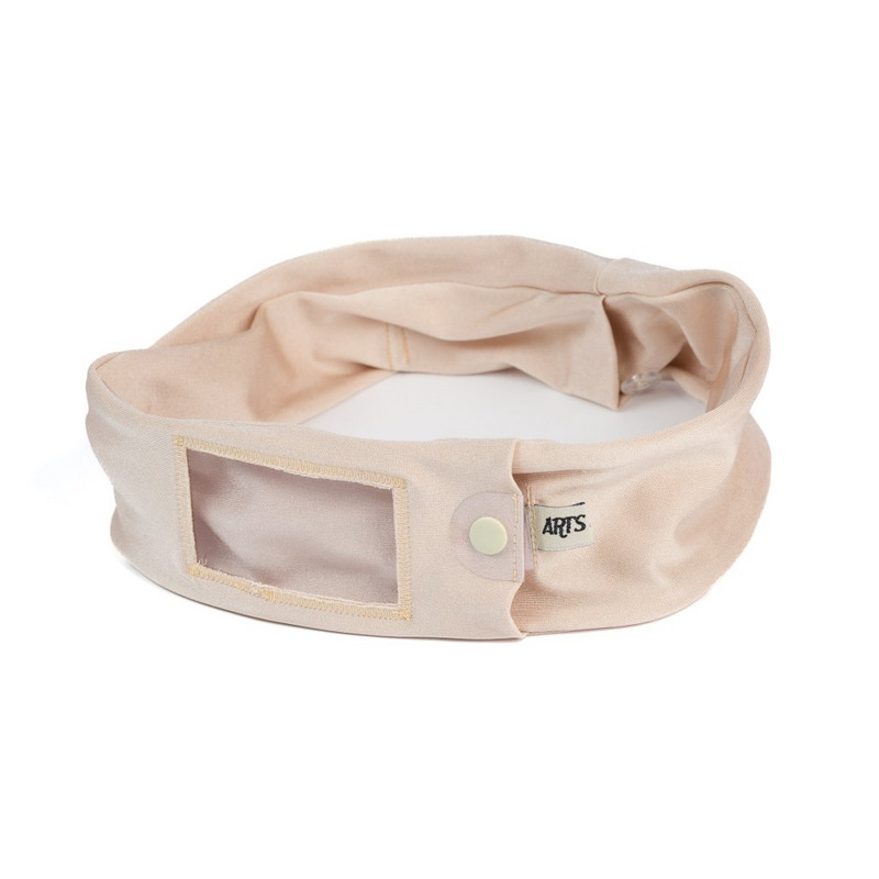 Dia öv inzulinpumpához ablakkal, bézs