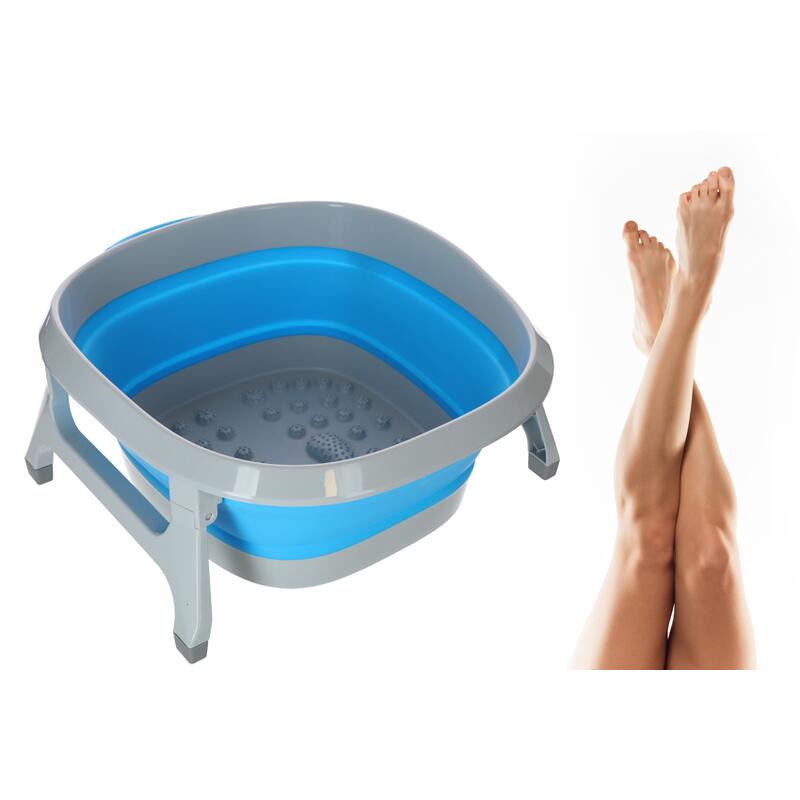 UNIZDRAV összecsukható akupresszúrás lábfürdő