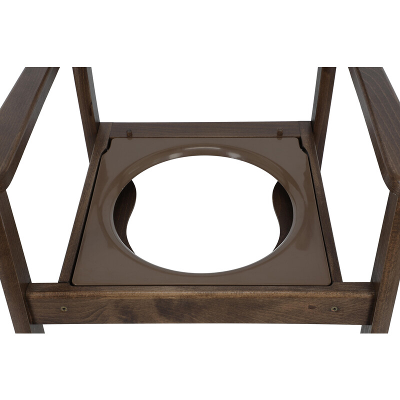 Pót műanyag ülőke fa WC székhez KTD99