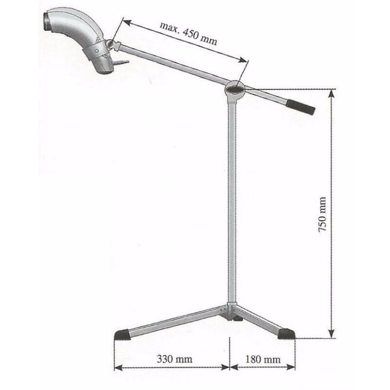 Állvány Bioptron Compact III lámpához