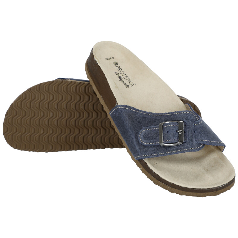 Egészségügyi ortopéd papucs - tipus 04 kék