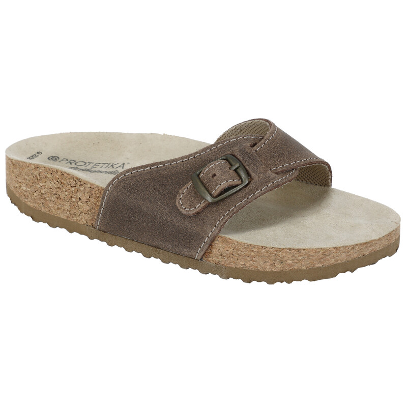 Egészségügyi ortopéd papucs - tipus 05 barna