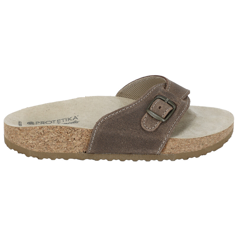 Egészségügyi ortopéd papucs - tipus 05 barna