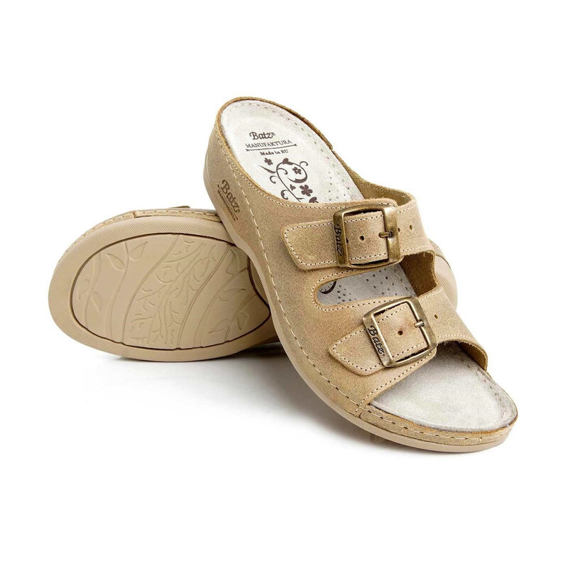 Batz FC02 Beige papucs