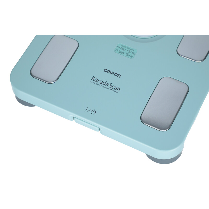 Testösszetétel elemző személymérleg – OMRON BF 511 türkiz