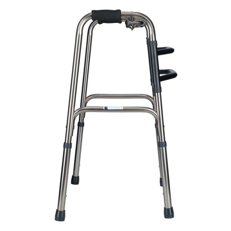 Csuklós összecsukható járókeret