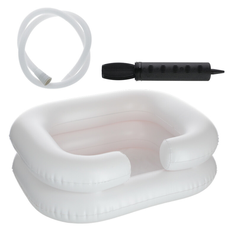 Felfújható hajmosó tál