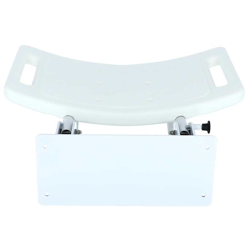 Falra szerelhető, felhajtható tusoló ülőke