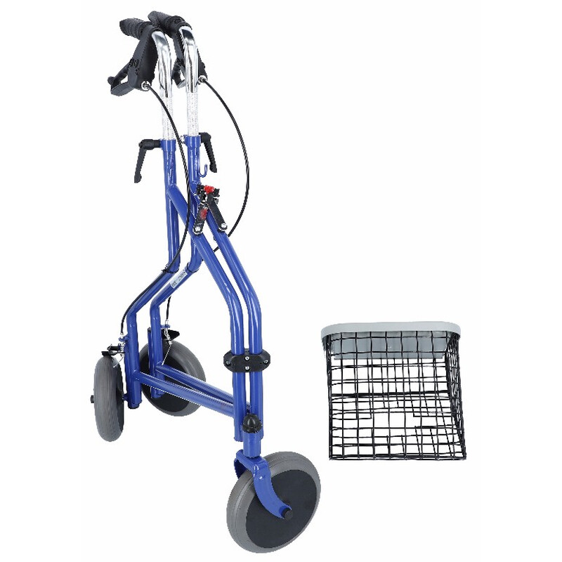 Három kerekű járókeret