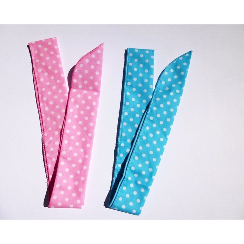 Hűsítő kendő - pöttyös