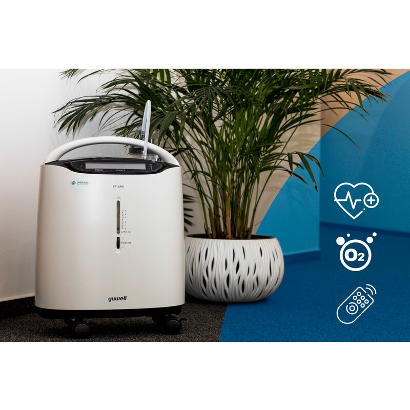 Oxigén koncentrátor inhaláló funkcióval  8F – 5AW