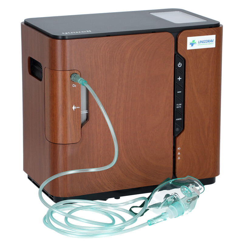Oxigén koncentrátor UNIZDRAV, fa utánzat