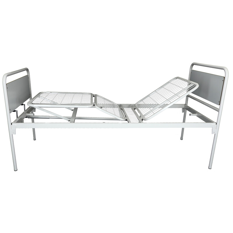 Mechanikus betegágy állítható láb- és fejrésszel