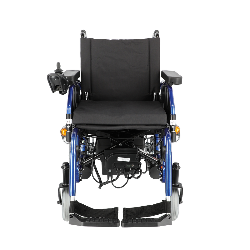 Elektromos kerekesszék lámpákkal, 46 cm