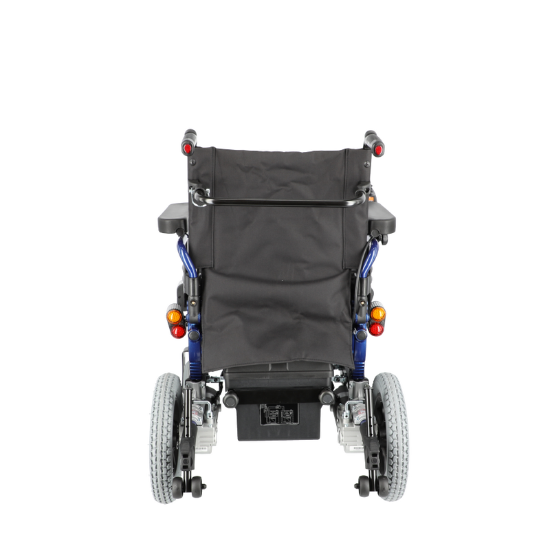 Elektromos kerekesszék lámpákkal, 46 cm