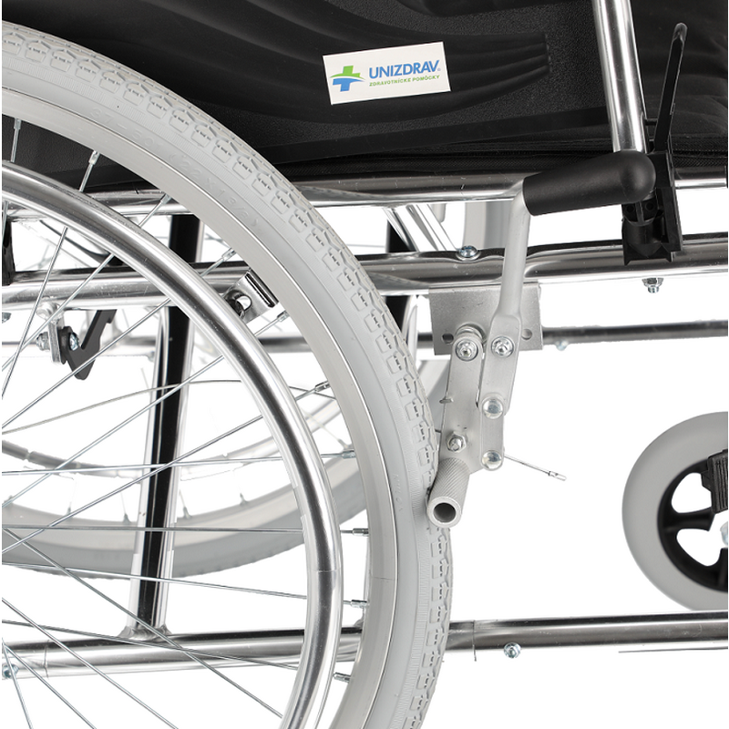Kerekesszék UNIZDRAV - alumínium, könnyűszerkezetes