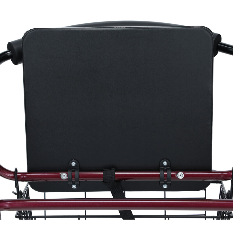 Könnyű szerkezetű rollátor UNIZDRAV, bordó