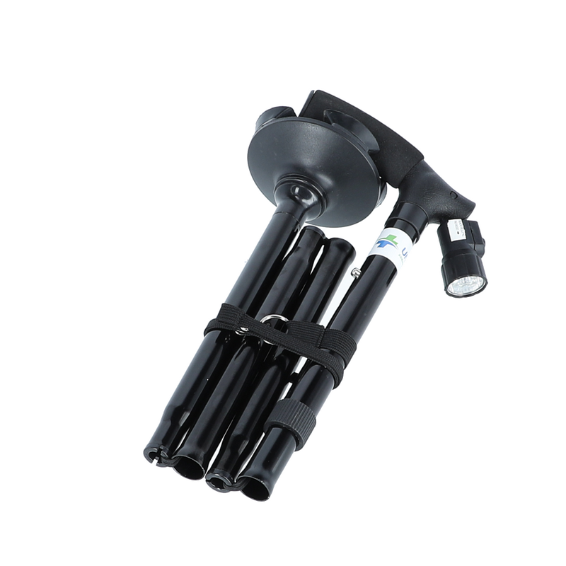 Összecsukható járóbot lámpával UNIZDRAV