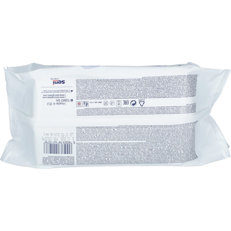 SENI CARE SENSITIVE nedves törlőkendő, 68 db