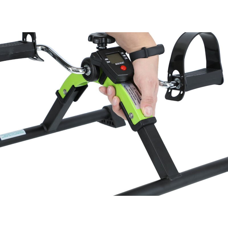 Végtag-tornáztató kijelző-vezérlővel, zöld