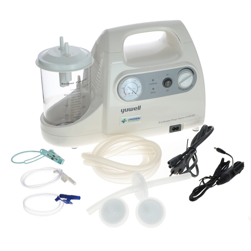 Sebészeti váladékszívó 20 l /perc beépített, tölthető akkumulátorral