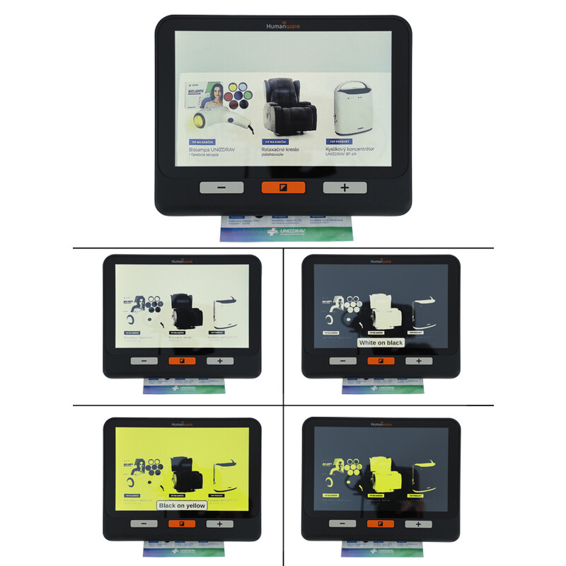 EXPLORE HD8 hordozható elektronikus nagyító olvasáshoz