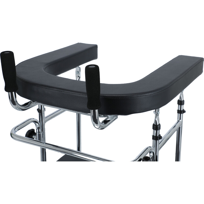 Kerekes járókeret támasztófelülettel és üléssel