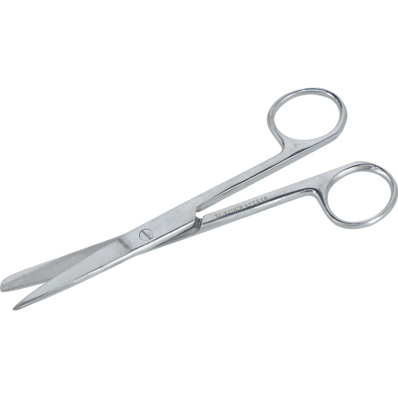 Tompa egyenes olló, 14cm