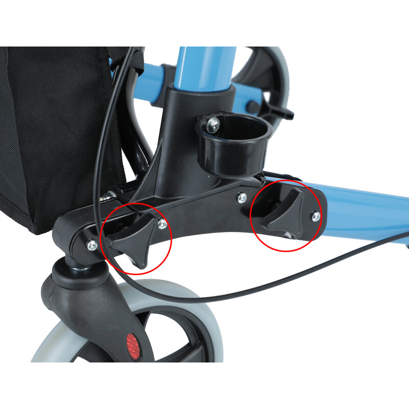 Könnyű szerkezetű rollátor UNIZDRAV