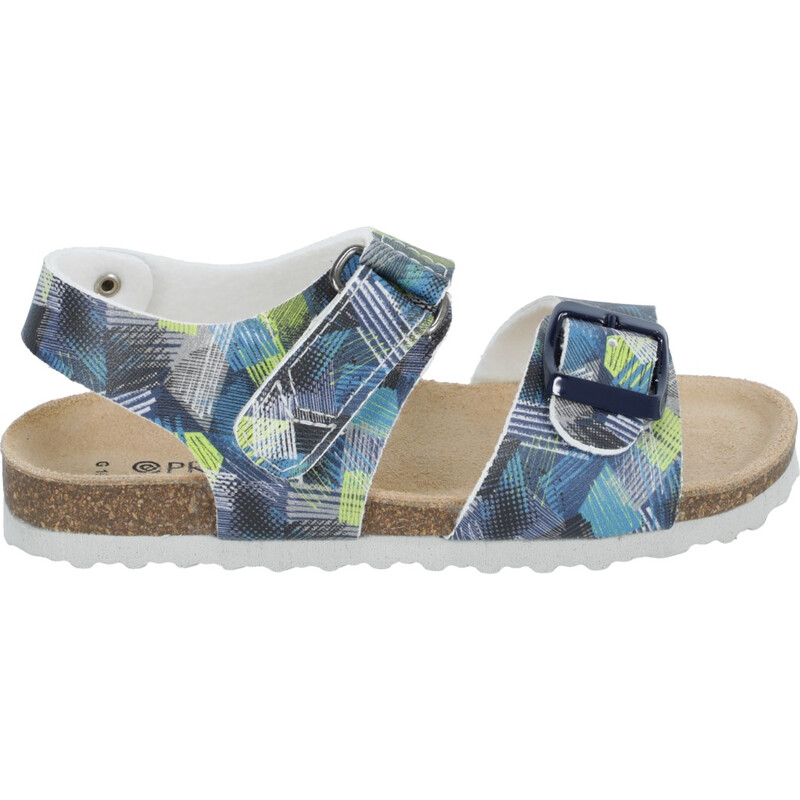 Gyermek ortopéd papucs - típus: 97 kékes-zöld