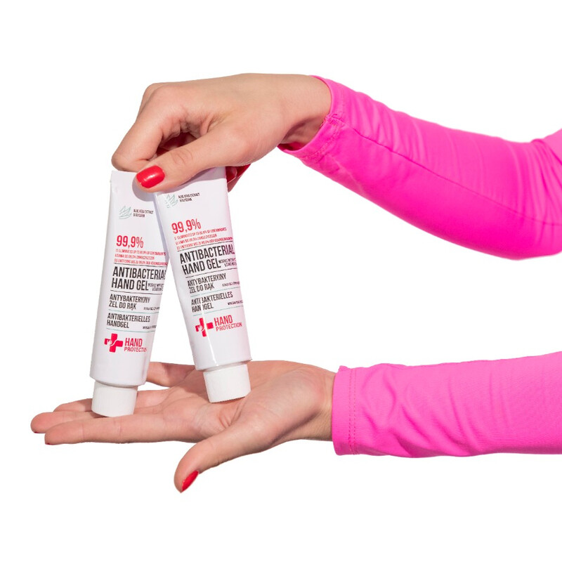 Antibakteriális gél kézre aloe vera-val, 100ml
