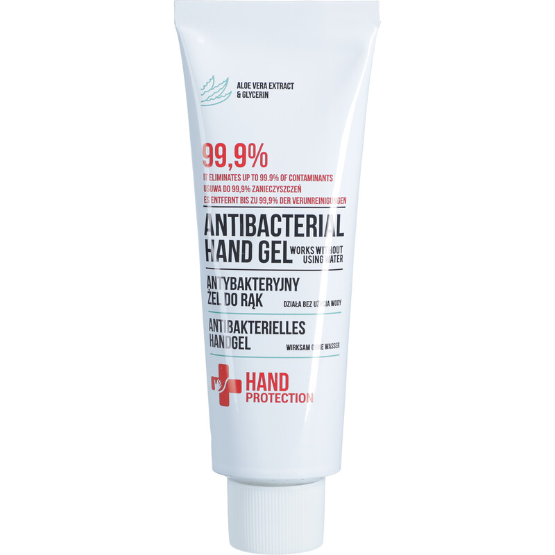 Antibakteriális gél kézre aloe vera-val, 100ml