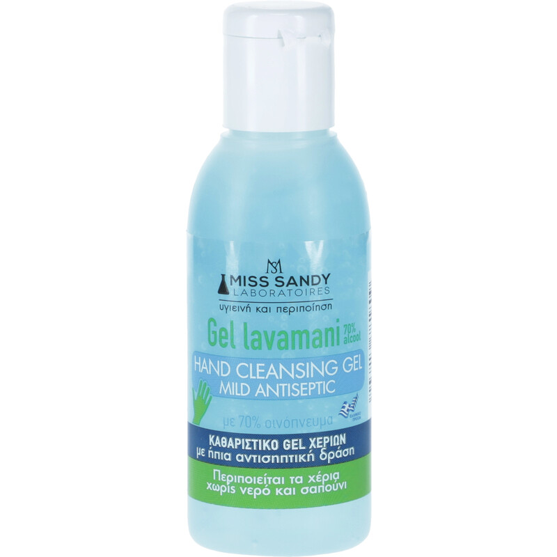 Miss Sandy fertőtlenítő kéztisztító gél, 80 ml