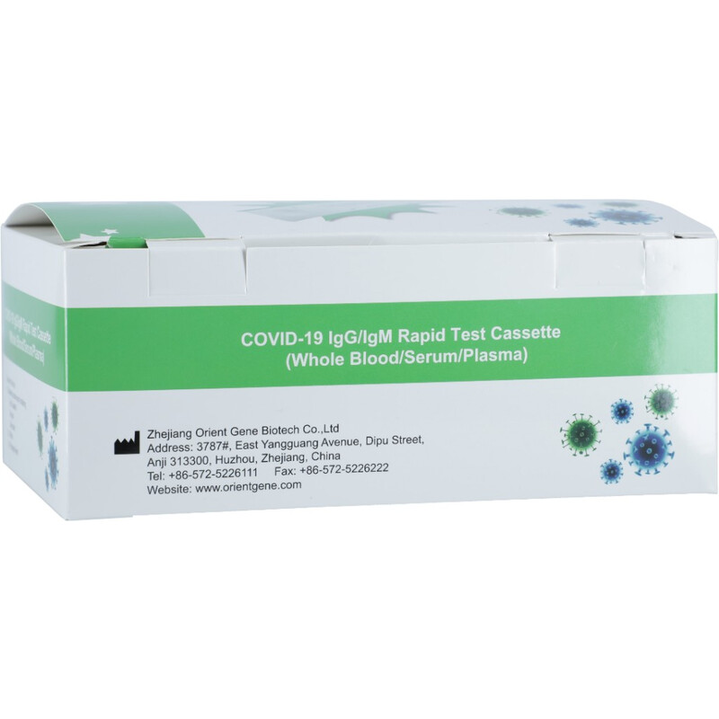 Gyorsteszt COVID-19 ellenanyag, 1 csomag (25 darab)